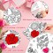 Mother’s Day Card Making Kit – 12pcs DIY Flower Bouquet Coloring Cards for Mom, Happy Mother’s Day Craft Set for Classroom, School & Home Activities